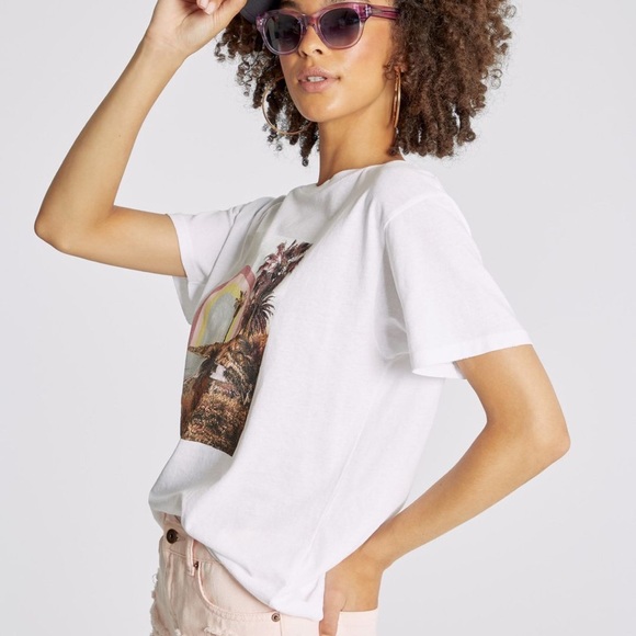 Wildfox Rainbow Coast Keke Tee - Picture 12 of 12